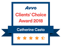Avvo Clients' Choice Award 2018 | Catherine Casto | 4.5 Stars